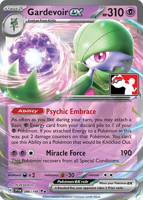 Gardevoir ex - 086/198 card from Prize Pack Series Cards