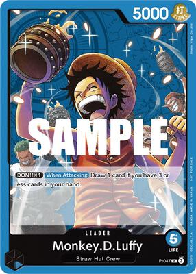 Monkey.D.Luffy (047) (Sealed Battle Kit Vol. 1) card from One Piece Promotion Cards