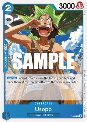 Usopp (Sealed Battle Kit Vol. 1) card from One Piece Promotion Cards