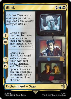 Blink card from Universes Beyond: Doctor Who