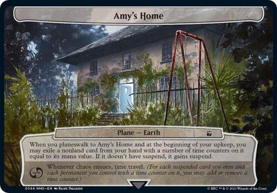 Amy's Home card from Planechase: Universes Beyond: Doctor Who