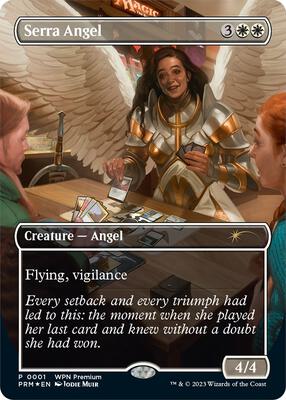 Serra Angel card from WPN & Gateway Promos