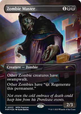 Zombie Master card from WPN & Gateway Promos