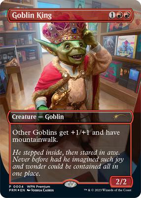 Goblin King card from WPN & Gateway Promos