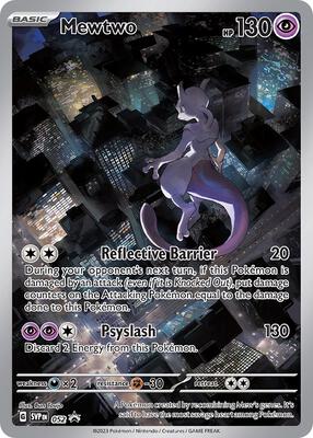 Mewtwo - 052 card from SV: Scarlet & Violet Promo Cards