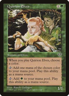 Quirion Elves card from Mirage