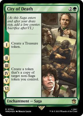 City of Death (Surge Foil) card from Universes Beyond: Doctor Who