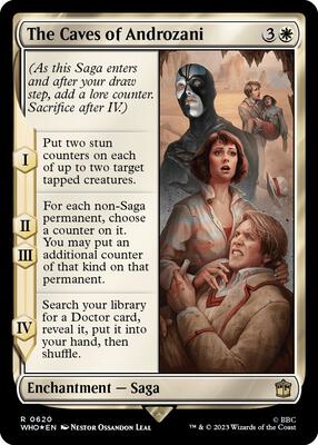 The Caves of Androzani (Surge Foil) card from Universes Beyond: Doctor Who