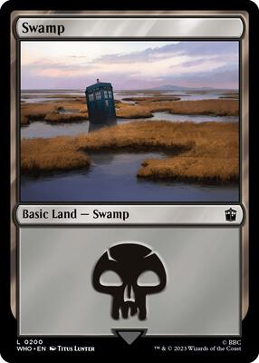 Swamp (0200) card from Universes Beyond: Doctor Who