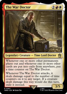The War Doctor card from Universes Beyond: Doctor Who
