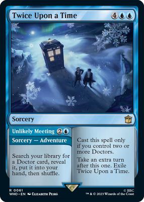Twice Upon a Time card from Universes Beyond: Doctor Who