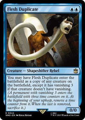 Flesh Duplicate card from Universes Beyond: Doctor Who