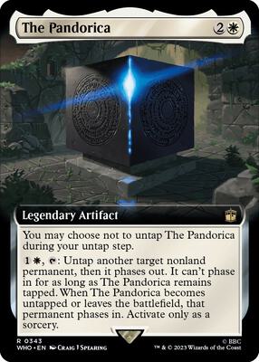 The Pandorica (Extended Art) card from Universes Beyond: Doctor Who