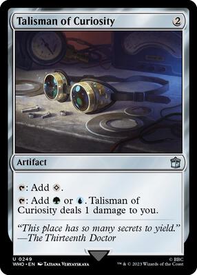 Talisman of Curiosity card from Universes Beyond: Doctor Who