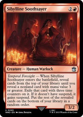 Sibylline Soothsayer card from Universes Beyond: Doctor Who