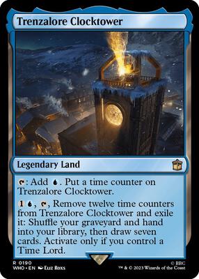 Trenzalore Clocktower card from Universes Beyond: Doctor Who