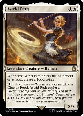 Astrid Peth (Surge Foil) card from Universes Beyond: Doctor Who
