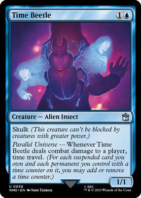 Time Beetle card from Universes Beyond: Doctor Who