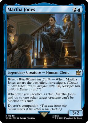 Martha Jones card from Universes Beyond: Doctor Who