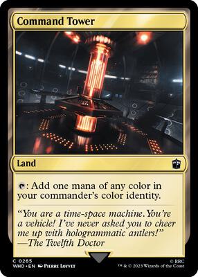 Command Tower (0265) card from Universes Beyond: Doctor Who