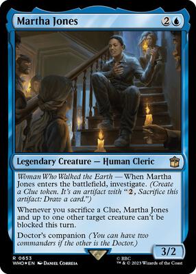 Martha Jones (Surge Foil) card from Universes Beyond: Doctor Who