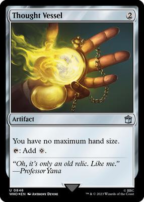 Thought Vessel (Surge Foil) card from Universes Beyond: Doctor Who