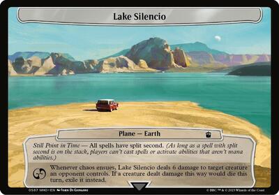 Lake Silencio card from Planechase: Universes Beyond: Doctor Who