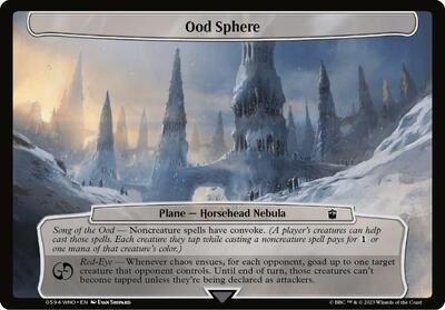Ood Sphere card from Planechase: Universes Beyond: Doctor Who