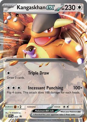 Kangaskhan ex - 055 card from SV: Scarlet & Violet Promo Cards