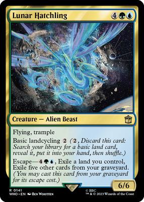 Lunar Hatchling card from Universes Beyond: Doctor Who