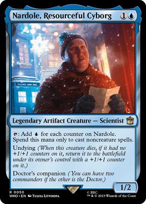 Nardole, Resourceful Cyborg card from Universes Beyond: Doctor Who