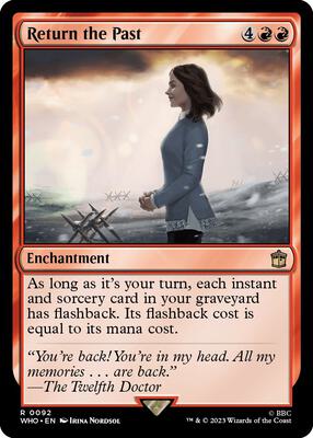 Return the Past card from Universes Beyond: Doctor Who