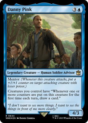 Danny Pink (Surge Foil) card from Universes Beyond: Doctor Who