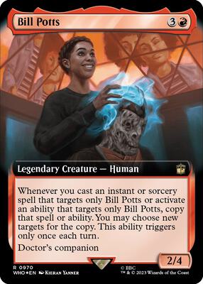 Bill Potts (Extended Art) (Surge Foil) card from Universes Beyond: Doctor Who