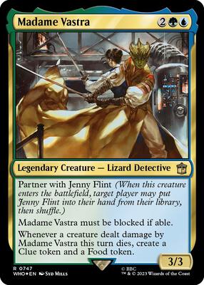 Madame Vastra (Surge Foil) card from Universes Beyond: Doctor Who