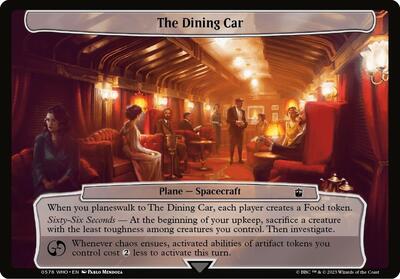 The Dining Car card from Planechase: Universes Beyond: Doctor Who