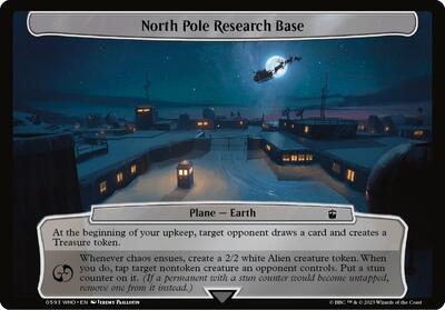 North Pole Research Base card from Planechase: Universes Beyond: Doctor Who