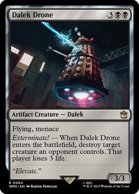 Dalek Drone card from Universes Beyond: Doctor Who