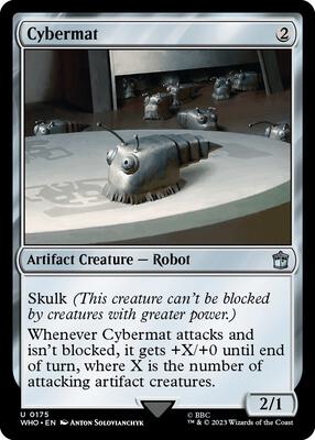 Cybermat card from Universes Beyond: Doctor Who