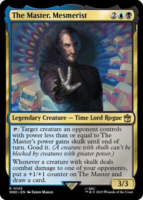 The Master, Mesmerist card from Universes Beyond: Doctor Who