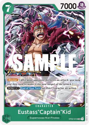 Eustass"Captain"Kid (Tournament Pack Vol. 5) card from One Piece Promotion Cards
