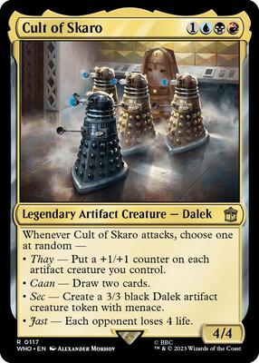 Cult of Skaro card from Universes Beyond: Doctor Who