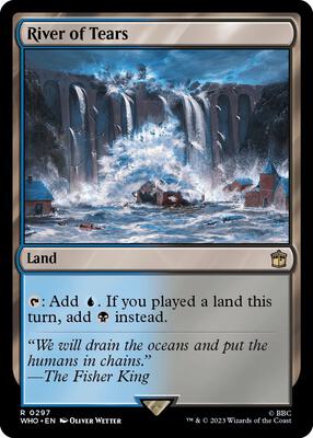 River of Tears card from Universes Beyond: Doctor Who