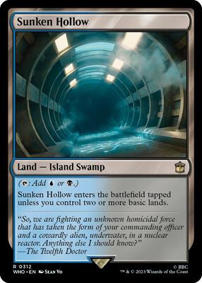 Sunken Hollow card from Universes Beyond: Doctor Who