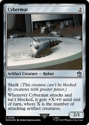 Cybermat (Surge Foil) card from Universes Beyond: Doctor Who