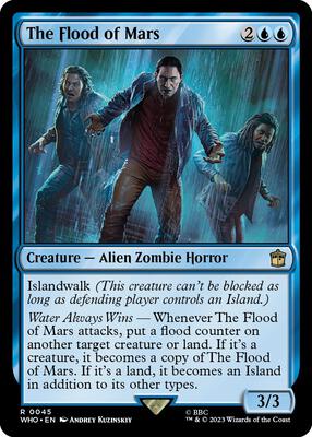 The Flood of Mars card from Universes Beyond: Doctor Who