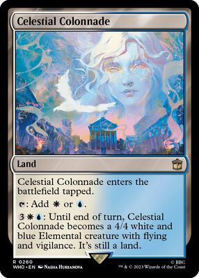 Celestial Colonnade card from Universes Beyond: Doctor Who