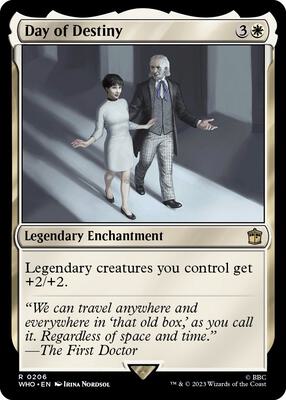 Day of Destiny card from Universes Beyond: Doctor Who
