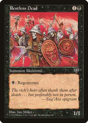 Restless Dead card from Mirage