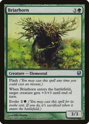 Briarhorn card from Duel Decks: Ajani vs. Nicol Bolas